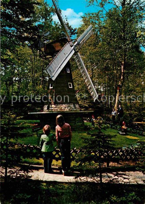 Ibbenbueren Sommerrodelbahn Märchenwald Windmühle