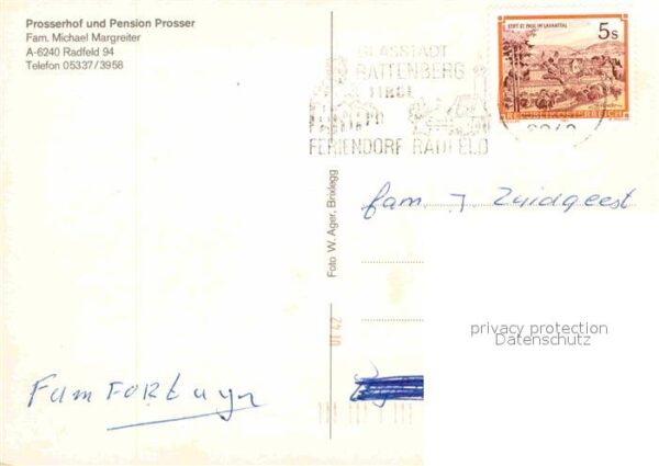 Radfeld Tirol Prosserhof und Pension Prosser – Bild 2