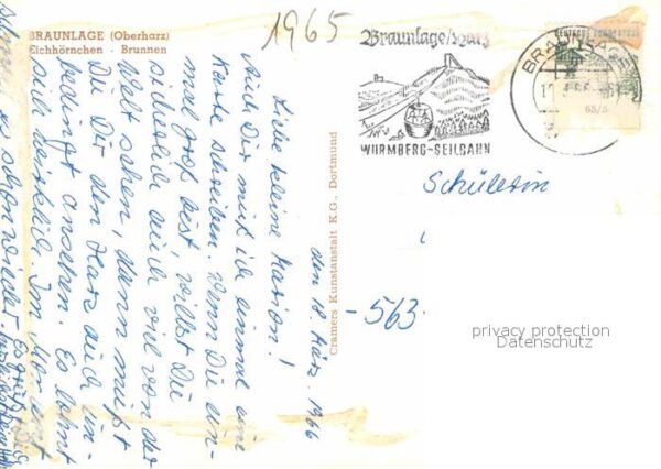 Braunlage Eichhörnchen Brunnen – Bild 2