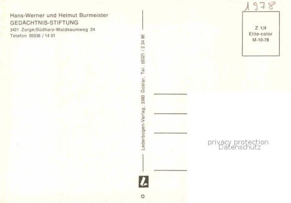 Zorge Gedächtnis-Stiftung – Bild 2