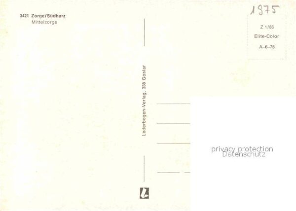 Zorge Mittelzorge – Bild 2