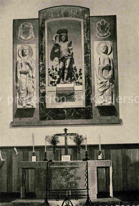 Tossa de Mar Costa Brava Altar de San Sebastian