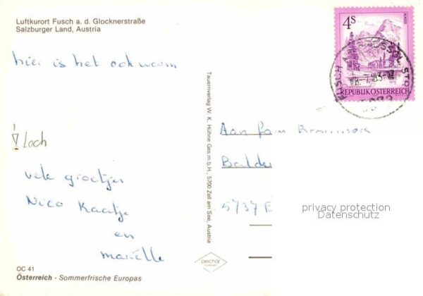 Fusch Grossglocknerstrasse am Großglockner – Bild 2