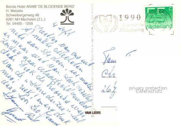 Mechelen Malines Bonds Hotel ANWB De Bloeiende Berg – Bild 2