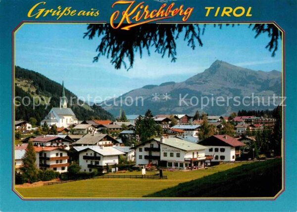 Kirchberg Tirol mit Kitzbühelerhorn