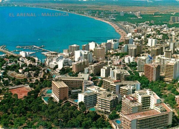 Arenal Mallorca Fliegeraufnahme