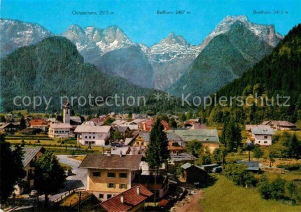 Lofer mit Steinbergen
