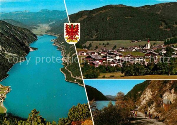 Achenkirch Fliegeraufnahme Seepartie