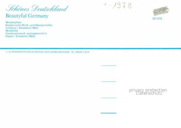 Hueven Wind- und Wassermühle – Bild 2