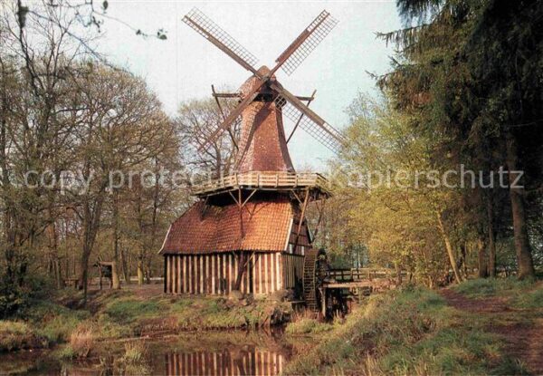Hueven Wind- und Wassermühle