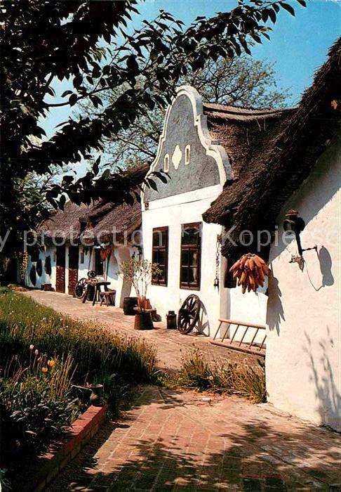 Illmitz Bauernhaus mit Barockgiebel Burgenland