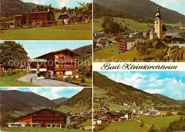 Bad Kleinkirchheim Kaernten Fliegeraufnahmen