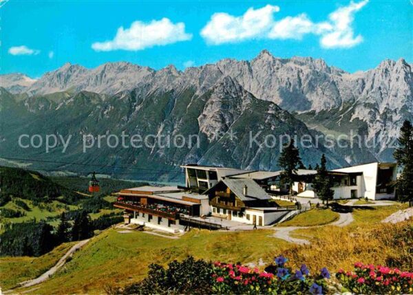 Seefeld Tirol Roßhütte mit Härmelekopfseilbahn