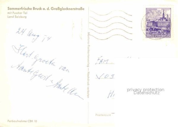 Bruck Grossglocknerstrasse mit Fuscher-Tal – Bild 2
