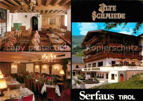Serfaus Tirol Hotel Alte Schmiede