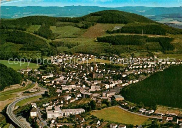 Lennestadt Fliegeraufnahme Altenhundem