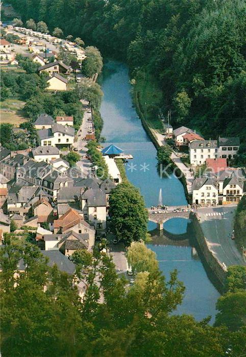Vianden Fliegeraufnahme Flusspartie