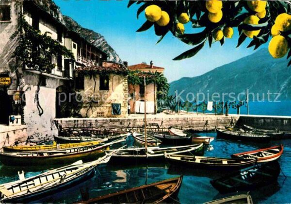 Limone sul Garda Hafen