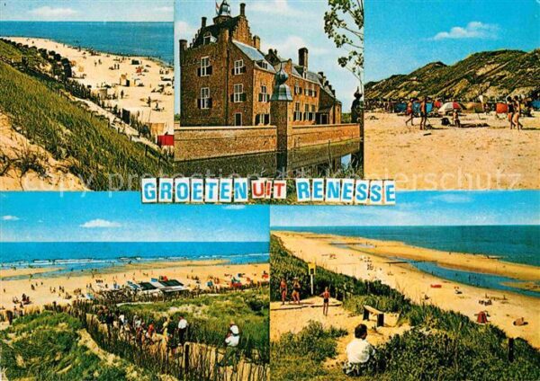 Renesse Strandpartien