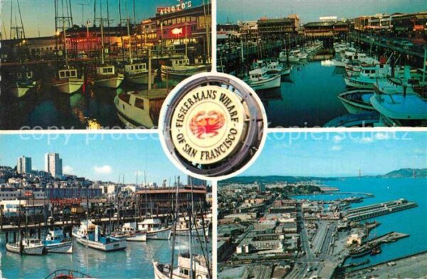 San Francisco California Fishermans Wharf Hafen