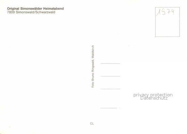 Simonswald Heimatabend Trachten – Bild 2