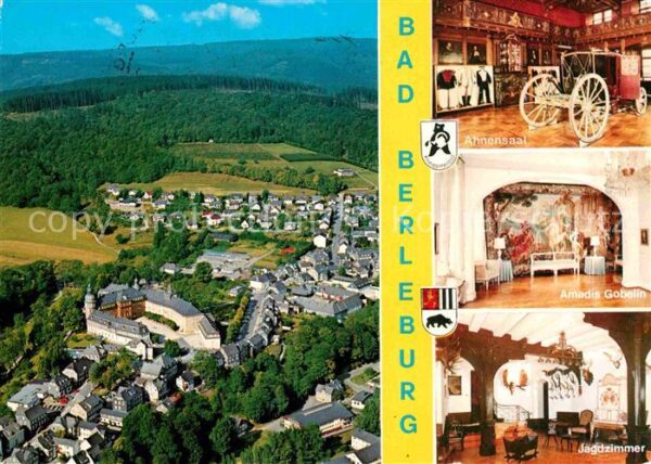 Bad Berleburg Fliegeraufnahme Ahnensaal Amadis Gobeli