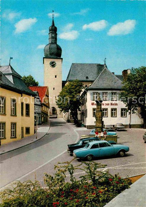 Arnsberg Westfalen am Glockenturm