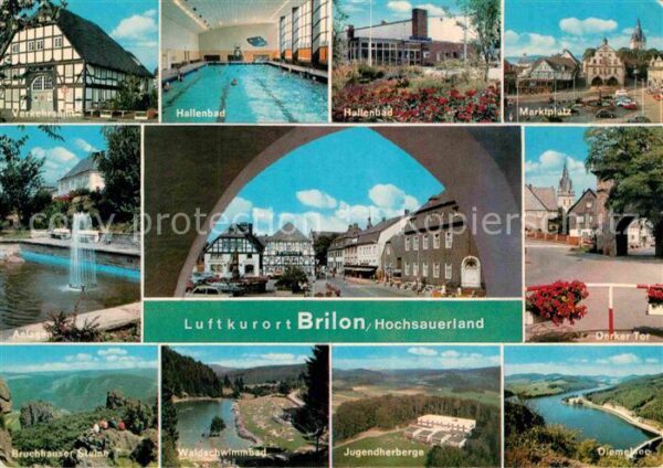 Brilon Hallenbad Verkehrsamt Bruchhauser Stein