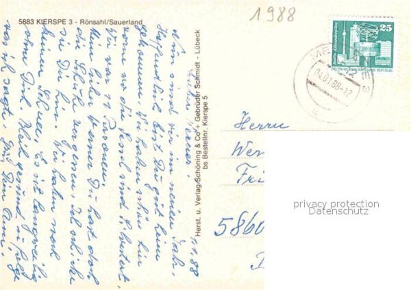 Roensahl Kerspe Talsperre – Bild 2