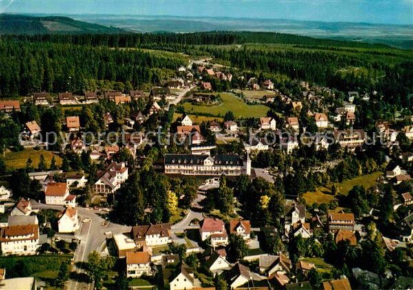 Hahnenklee-Bockswiese Harz Fliegeraufnahme