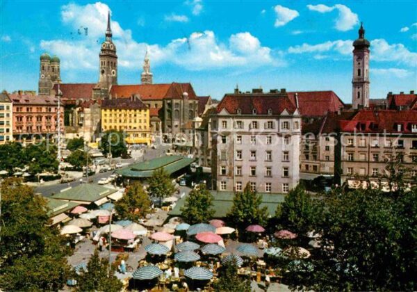 Muenchen Viktualienmarkt