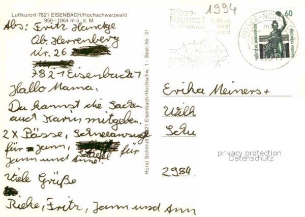 Eisenbach Schwarzwald Ortspartien – Bild 2