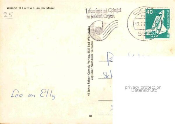 Klotten Weinort Fachwerk Mosel – Bild 2