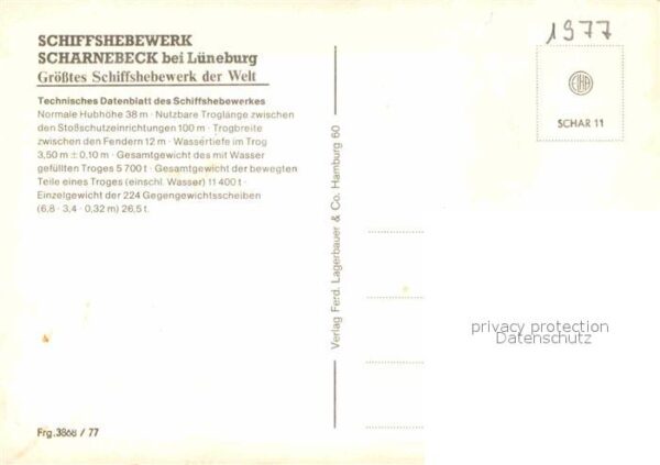 Scharnebeck Lueneburg Fliegeraufnahme Schiffshebewerk – Bild 2