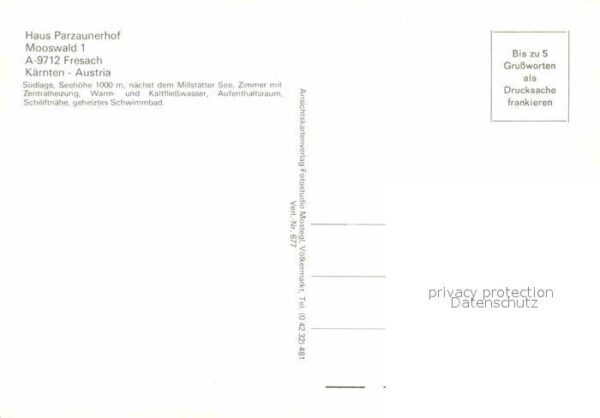 Fresach Haus Parzaunerhof Pool – Bild 2