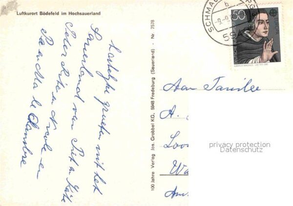 Boedefeld Ortspartie mit Kuhherde – Bild 2