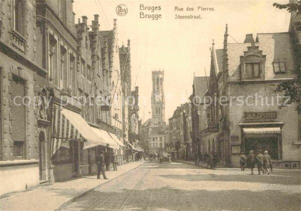Brugge Rue des Pierres Steenstraat