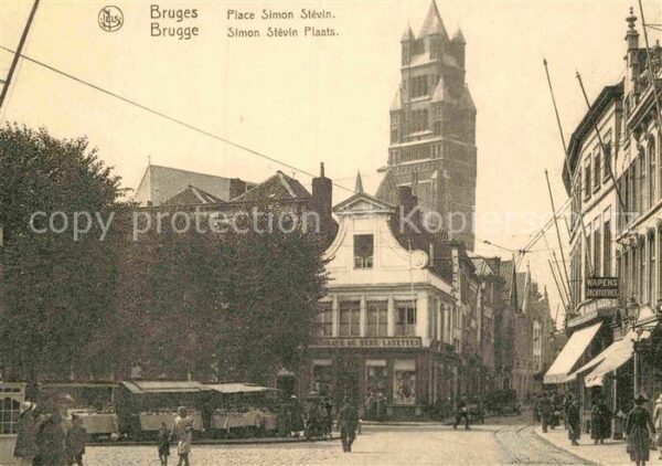 Brugge Place Simon Stevin