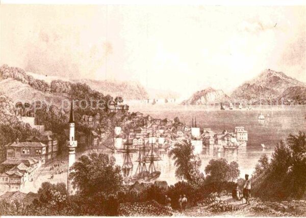 Istanbul Constantinopel Tarabya et la tombeau des geans