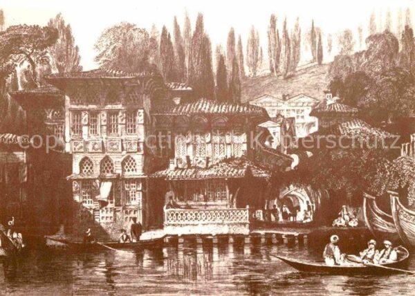 Istanbul Constantinopel türkisches Haus im Yeniköy am Bosphorus