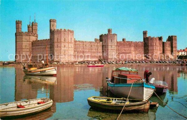 Gwynedd Wales Cearnarfon Castle