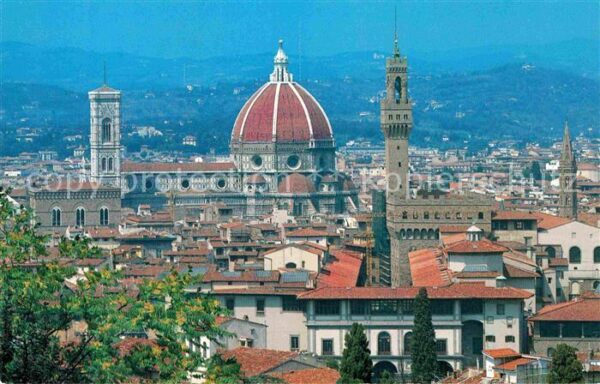 Firenze Florenz Michelangelo Blick vom Piazzale