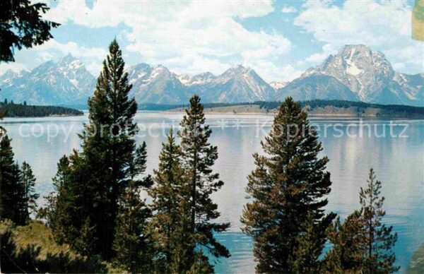 Jackson Hole Wyoming The Teton Range and Jackson Lake