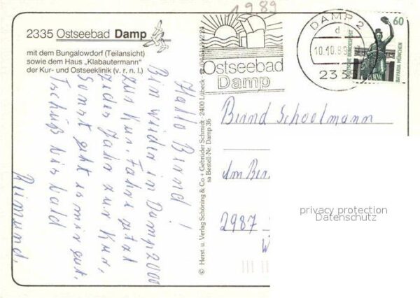 Damp Bugalowdorf Haus Klabautermann Kur und – Bild 2