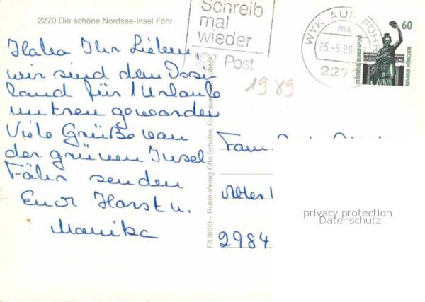 Insel Foehr Friesenhäuser Eingangstüren – Bild 2