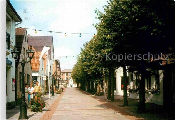 Wyk Foehr Fussgängerzone Mittelstrasse
