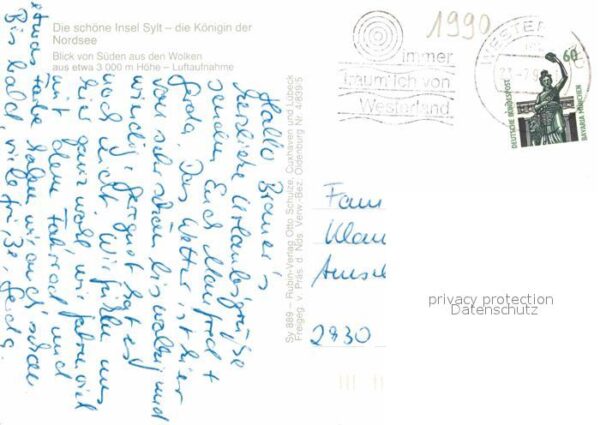 Insel Sylt Fliegeraufnahme – Bild 2