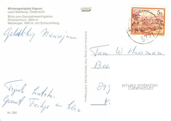 Kaprun mit Kitzsteinhorn Maiskogel und Schaufe – Bild 2