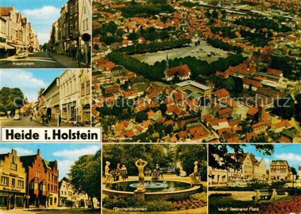 Heide Holstein Friedrichstr Fliegeraufnahme Märchenbru