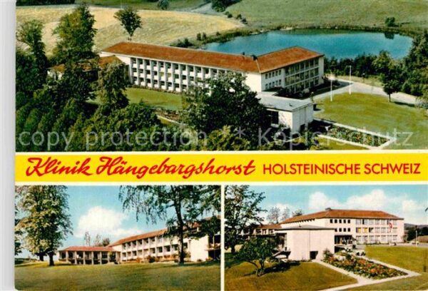 Holsteinische Schweiz Klinik Hängebargshorst Fliegeraufnahme